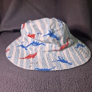 Kids Dinosaur Print Bucket Hat